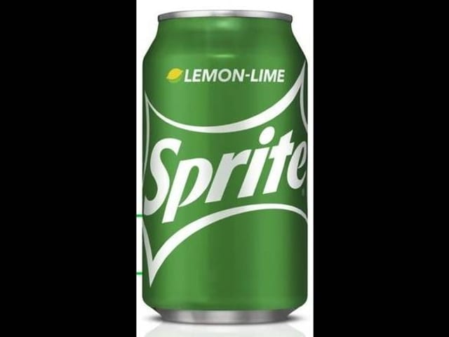 Sprite can  tropical.